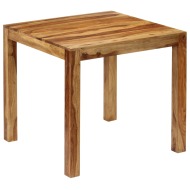 vidaXL Jedálenský stôl, drevený masív sheesham 82x80x76 cm - cena, srovnání