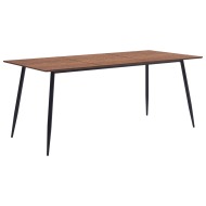 vidaXL Jedálenský stôl, hnedý 180x90x75 cm, MDF - cena, srovnání