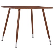 vidaXL Jedálenský stôl, hnedý 80,5x80,5x73 cm, MDF - cena, srovnání