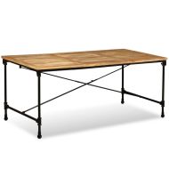 vidaXL Jedálenský stôl, masívne mangovníkové drevo, 180 cm - cena, srovnání