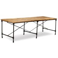 vidaXL Jedálenský stôl, masívne mangovníkové drevo, 240 cm - cena, srovnání