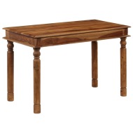 vidaXL Jedálenský stôl masívne sheeshamové drevo 120x60x77 cm - cena, srovnání