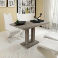 vidaXL Jedálenský stôl, MDF, dekor dub - cena, srovnání