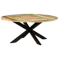 vidaXL Jedálenský stôl okrúhly 175x75 cm masívne recyklované drevo - cena, srovnání