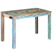 vidaXL Jedálenský stôl, recyklovaný masív 115x60x76 cm - cena, srovnání