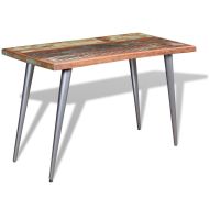 vidaXL Jedálenský stôl, recyklovaný masív 120x60x76 cm - cena, srovnání