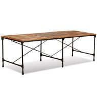 vidaXL Jedálenský stôl, recyklovaný masív 240 cm - cena, srovnání