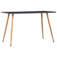 vidaXL Jedálenský stôl, sivo dubový 120x60x74 cm, MDF - cena, srovnání