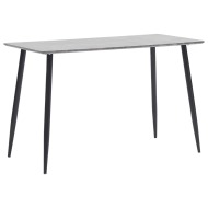 vidaXL Jedálenský stôl, sivý 120x60x75 cm, MDF - cena, srovnání