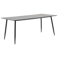 vidaXL Jedálenský stôl, sivý 180x90x75 cm, MDF - cena, srovnání