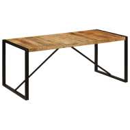 vidaXL Jedálenský stôl, surový mangový masív 180 cm - cena, srovnání