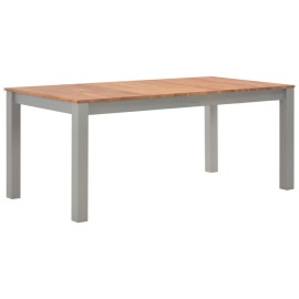 vidaXL Jedálenský stôl z dubového dreva 180x90x74 cm