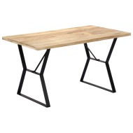 vidaXL Jedálenský stôl z mangového dreva 140x80x76 cm - cena, srovnání