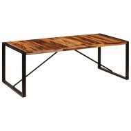 vidaXL Jedálenský stôl zo sheeshamového dreva 220x100x75 cm - cena, srovnání