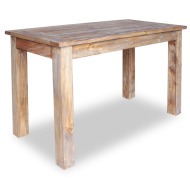 vidaXL Jedálenský stôl z recyklovaného dreva, 120x60x77 cm - cena, srovnání