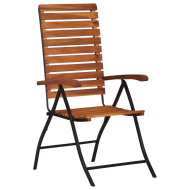 vidaXL Sklápacie záhradné stoličky z akáciového dreva 2 ks - cena, srovnání