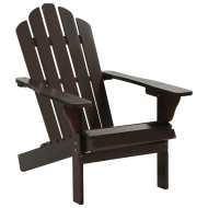 vidaXL Záhradná stolička hnedá drevená - cena, srovnání