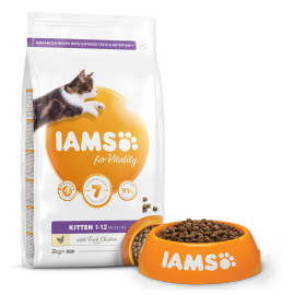 Iams Cat Kitten Chicken 2kg