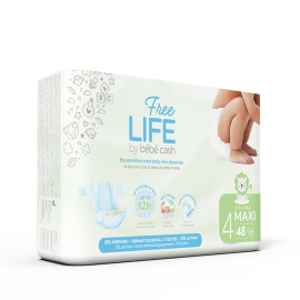 Free Life Plienky MAXI 7-18kg 48ks