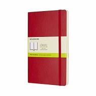 Zápisník MOLESKINE mäkký čistý červený L - cena, srovnání