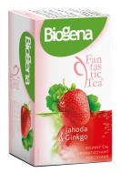 Biogena Fantastic Tea Jahoda & Ginkgo 20x2g - cena, srovnání