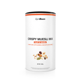 Gymbeam Crispy Muesli Mix čokoláda oriešky 420g