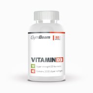 Gymbeam Vitamin D3 2000 IU 60tbl - cena, srovnání