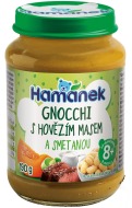 Hame Hamánek Gnocchi s hovädzím mäsom v smotanovej omáčke 190g - cena, srovnání