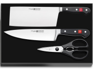 Wüsthof CLASSIC Sada 2 nožov + kuchynské nožničky 9285 - cena, srovnání