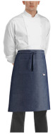 Egochef Kuchárska zástera nízka s vreckom - JEANS - cena, srovnání