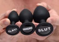 Master Series Dirty Words Anal Plug Set - cena, srovnání