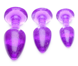 Booty Sparks Shimmering Gem Anal Plug Set