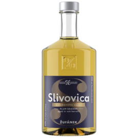 Žufánek Slivovica z dubového sudu 0.5l