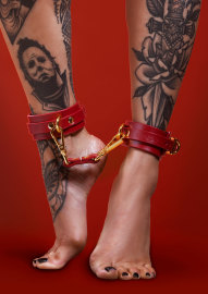 Taboom Bondage in Luxury Ankle Cuffs