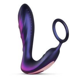 Hueman Black Hole Anal Vibrator with Cockring