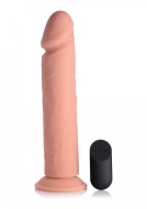Curve Novelties Big Shot Vibrating Remote Control Silicone Dong 10" - cena, srovnání