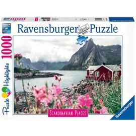 Ravensburger 167401 Škandinávia Lofoty, Nórsko 1000 dielikov