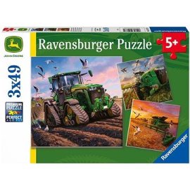 Ravensburger 051731 John Deere: Hlavná sezóna 3x49 dielikov