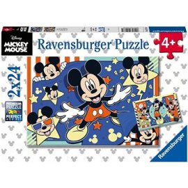 Ravensburger 055784 Disney: Mickey Mouse 2x24 dielikov