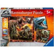 Ravensburger 080540 Jurský svet: Padlé kráľovstvo 3x49 dielikov - cena, srovnání