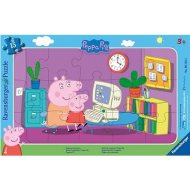 Ravensburger 061235 Prasiatko Peppa: Pred počítačom 15 dielikov - cena, srovnání