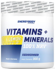 Energy Body Vitamins + Minerals lemon 300g