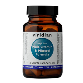 Viridian High Five Multivitamín & Mineral Formula 120tbl