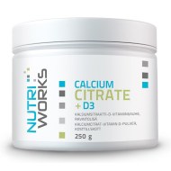 Nutriworks Calcium Citrate + D3 250g - cena, srovnání