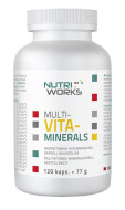 Nutriworks Multivitaminerals 120tbl - cena, srovnání