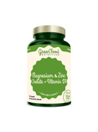 Greenfood Horčík a Zinok Cheláty + Vitamín D3 90tbl