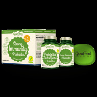 Greenfood Strong Immunity & Probiotics + Pillbox - cena, srovnání