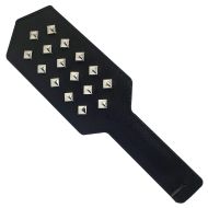 Black Label Leather Paddle with Studs - cena, srovnání