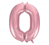Godan Fóliový balón číslo 0 - ružová - 92 cm - cena, srovnání