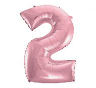 Godan Fóliový balón číslo 2 - ružová - 92 cm - cena, srovnání